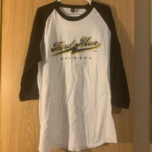 Thirdman Records New Baseball tee